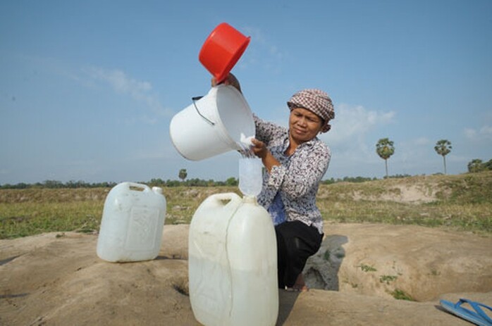 El Nino khiến lượng mưa thiếu hụt trên diện rộng dẫn đến tình trạng hạn hán nghiêm trọng