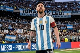 Messi sắp cán mốc 200 trận với Argentina, thống kê chói lọi của "vị thần" bóng đá