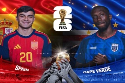 Trực tiếp bóng đá Tây Ban Nha - Cape Verde: Chờ cơn mưa bàn thắng (World Cup)