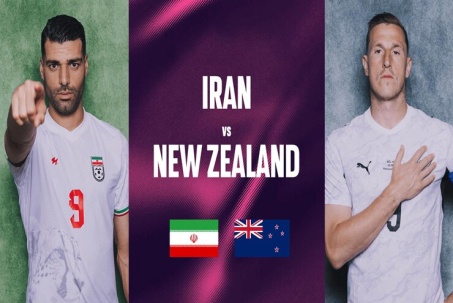Trực tiếp bóng đá Iran - New Zealand: Chờ bản lĩnh đội bóng Tây Á (World Cup)