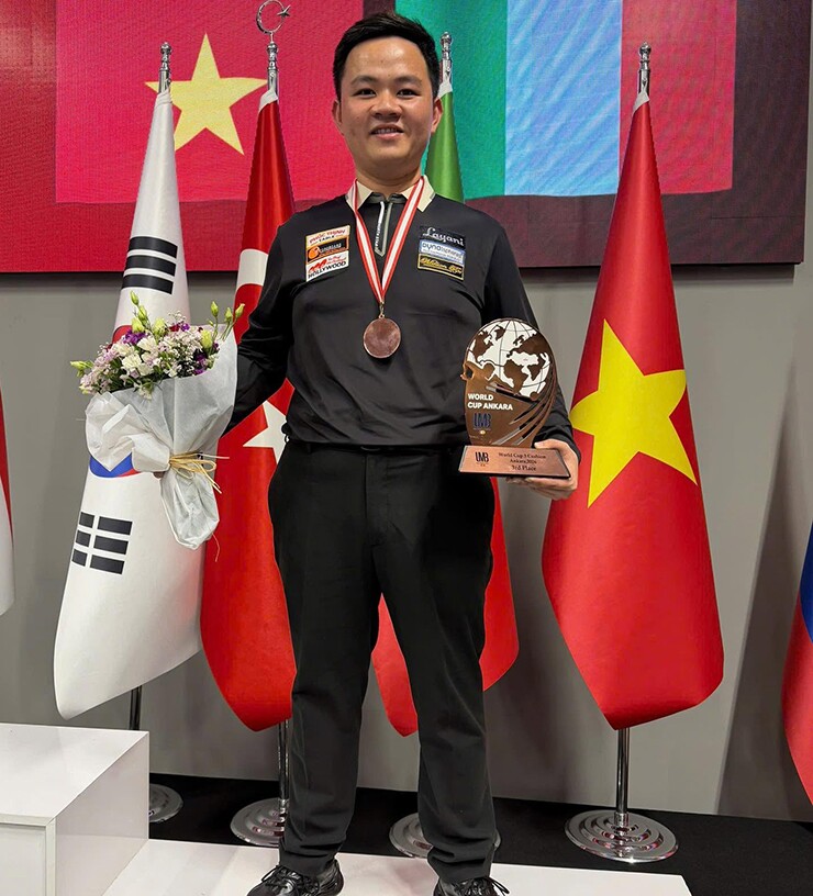 Bao Phương Vinh giành hạng Ba chung cuộc