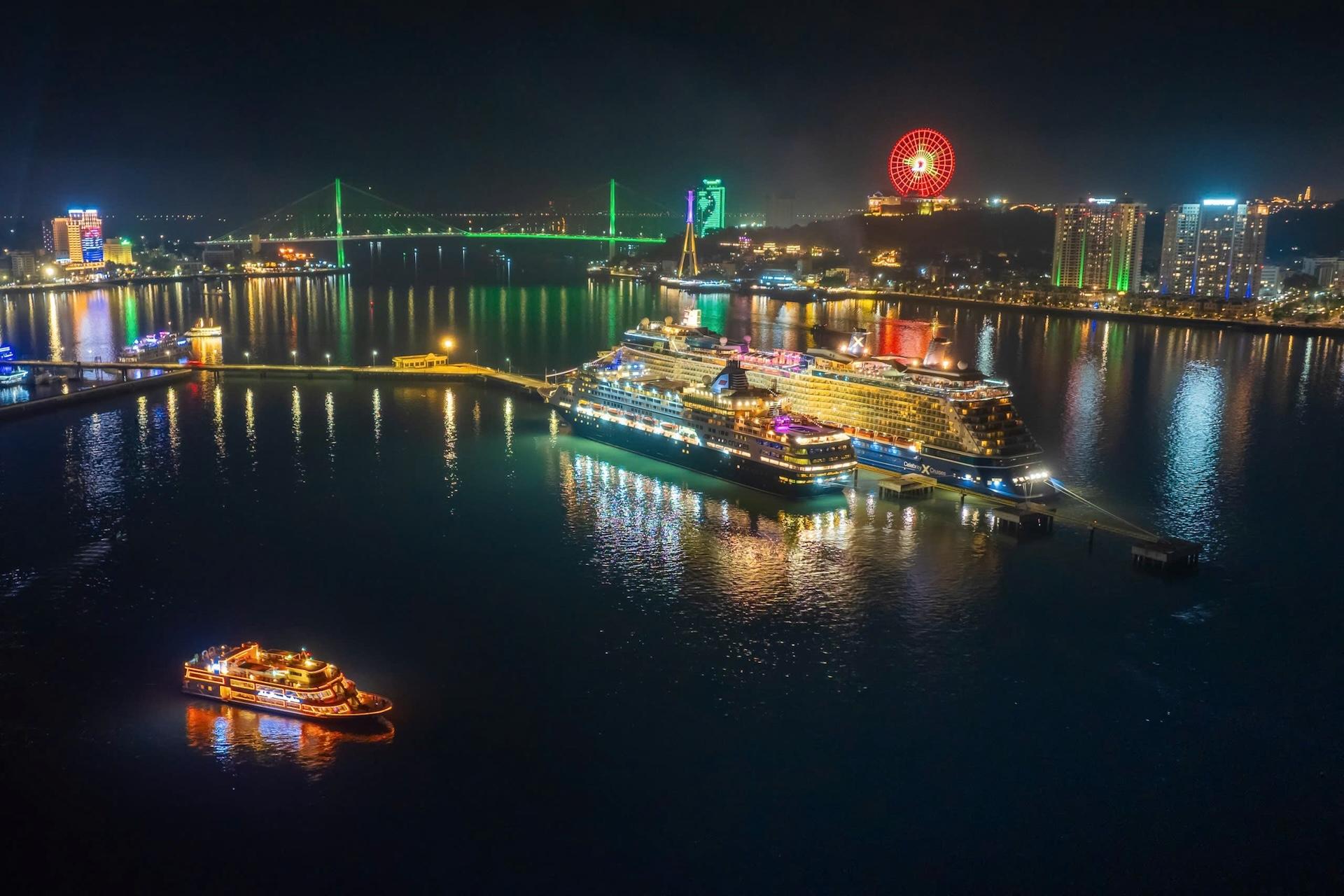 Cảng tàu khách quốc tế Hạ Long mang lại lợi thế giao thương cho Sun Elite City. Ảnh: Ánh Dương.