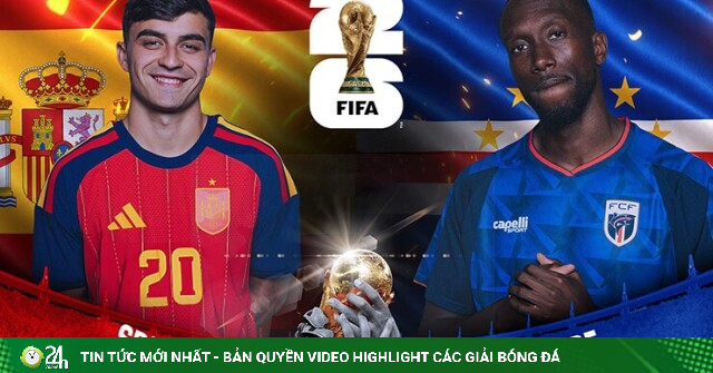 Trực tiếp bóng đá Tây Ban Nha - Cape Verde: Chờ cơn mưa bàn thắng (World Cup)