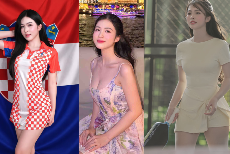 Hot girl mê pickleball cổ vũ Croatia, nhan sắc nổi bật ở "Nóng cùng World Cup 2026"