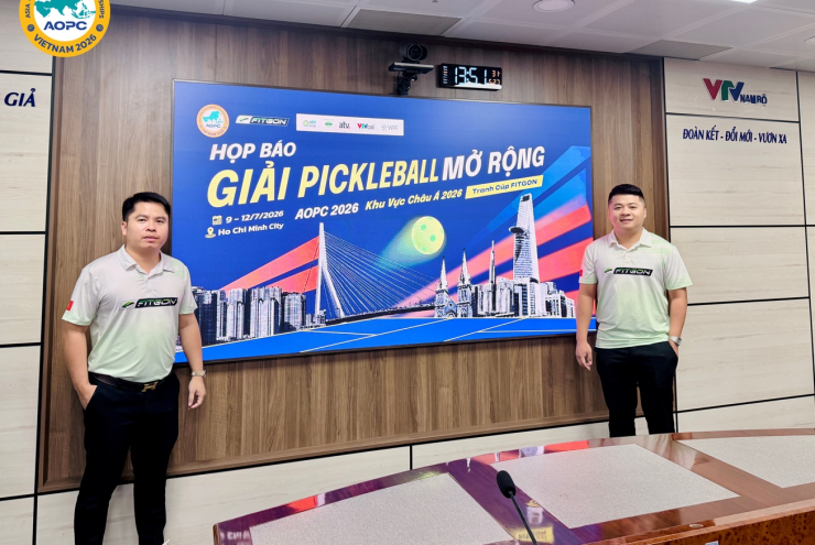 FITGON “FIT! GO ON” - Thương hiệu giày thể thao Việt Nam khẳng định vị thế tại giải Asia Open Pickleball Championship 2026