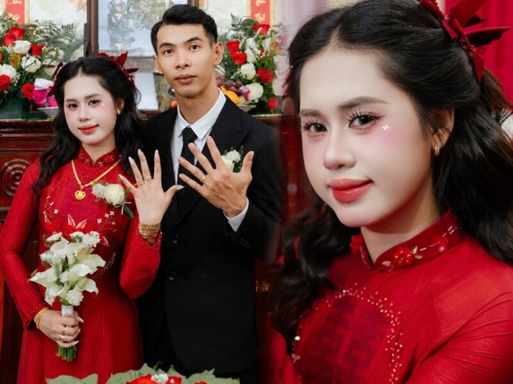 Cặp đôi làm đám cưới sau 3 năm gắn bó&nbsp;