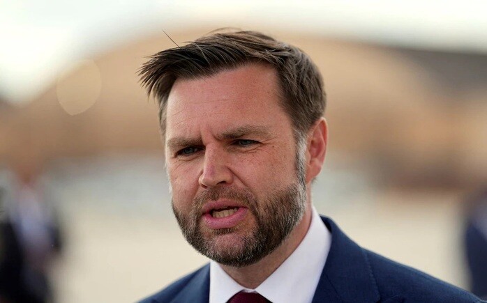 Phó Tổng thống Mỹ JD Vance. Ảnh: The Telegraph