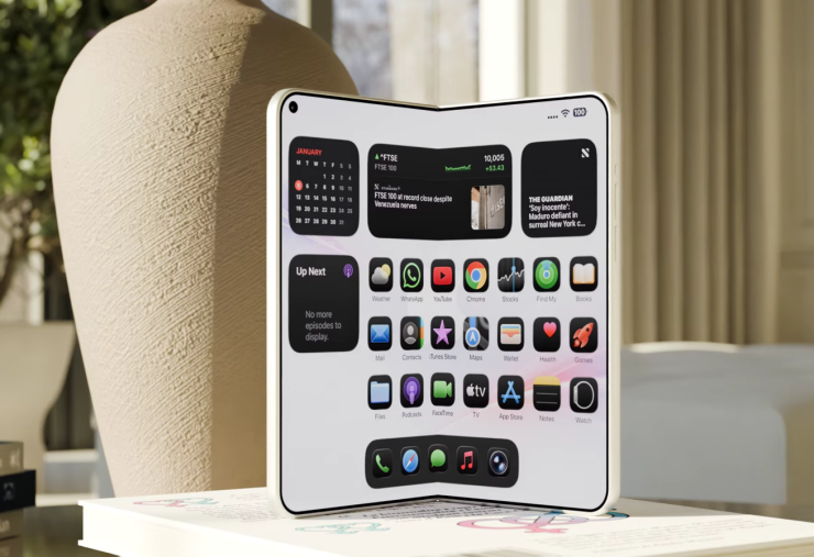 iPhone Ultra được kỳ vọng sẽ mở ra một chương mới với thiết kế màn hình gập đầu tiên trong lịch sử Apple. Ảnh: TT Technology/YouTube