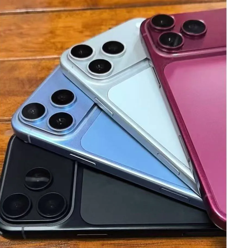 Đây có thể là các màu sắc mới của iPhone 18 Pro và iPhone 18 Pro Max. Ảnh: Sonny Dickinson
