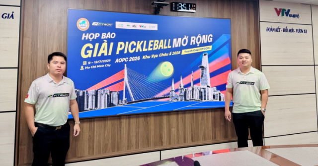 FITGON “FIT! GO ON” - Thương hiệu giày thể thao Việt Nam khẳng định vị thế tại giải Asia Open Pickleball Championship 2026