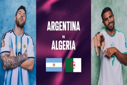 Trực tiếp bóng đá Argentina - Algeria: Nhà vua xuất trận (World Cup)