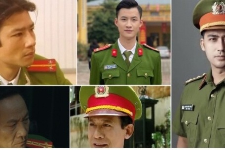 Loạt nam diễn viên nổi tiếng với vai công an trên phim giờ vàng VTV