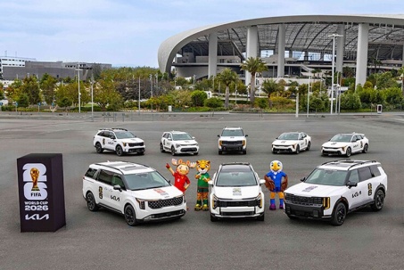 Kia huy động 660 xe phục vụ World Cup 2026, Carnival và Sorento góp mặt