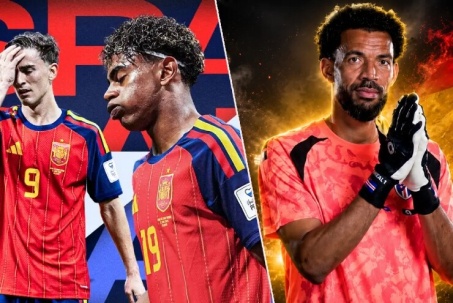 Tây Ban Nha khốn khổ nếu Yamal dự bị, thủ môn 40 tuổi truyền cảm hứng cho Ronaldo - Messi (Clip 1 phút)