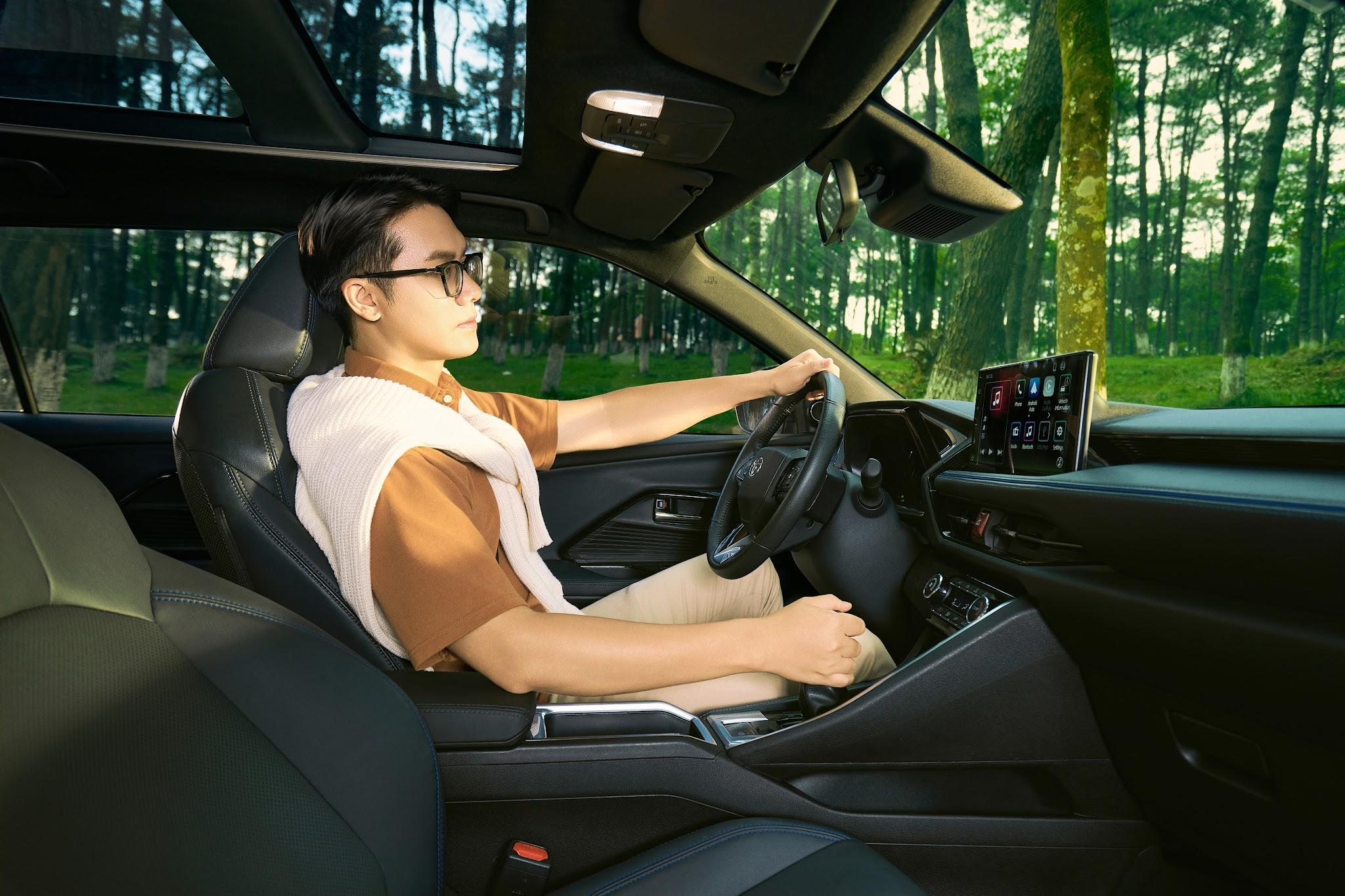 Yaris Cross được khách hàng trẻ ưa chuộng.