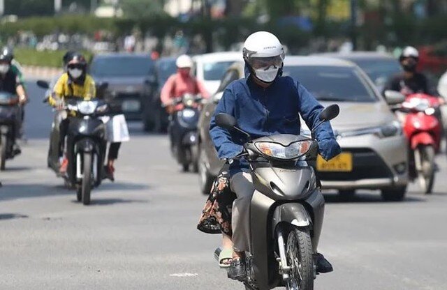 Miền Trung đang nắng nóng diện rộng.