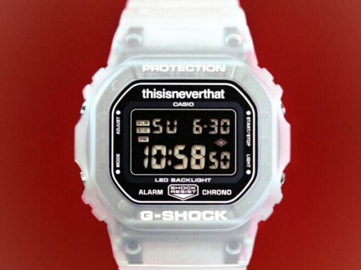 Casio ra mắt đồng hồ G-Shock trong suốt mang phong cách đường phố thập niên 90