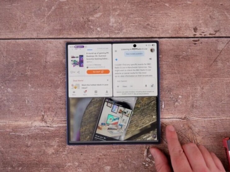 Rò rỉ hình ảnh xác nhận kiểu dáng thiết kế của Galaxy Z Fold 8 Ultra