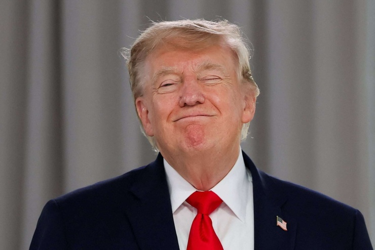 Tổng thống Donald Trump. Ảnh: AP.