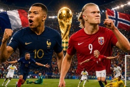 ĐT Pháp - Na Uy tranh ngôi đầu World Cup: Chờ màn so tài Mbappe - Haaland