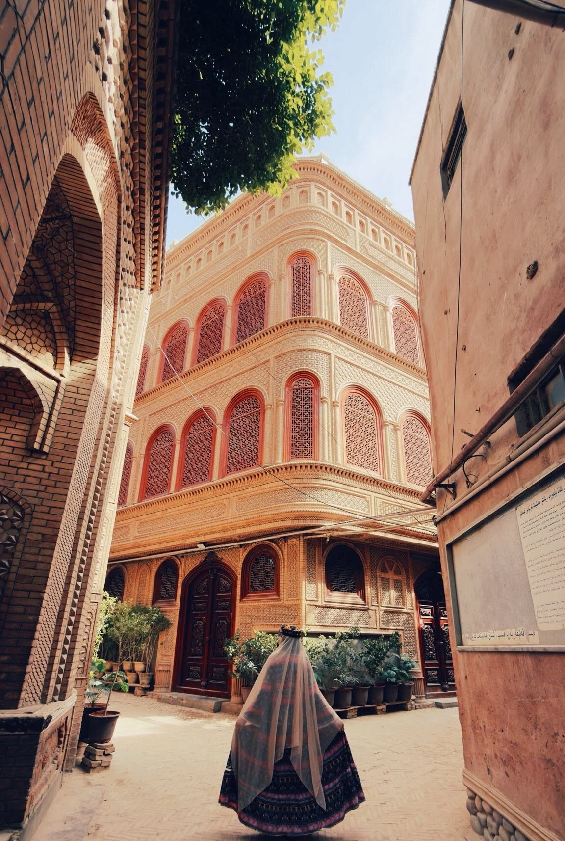 Kiến trúc ấn tượng ở thành cổ Kashgar