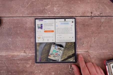 Rò rỉ hình ảnh xác nhận kiểu dáng thiết kế của Galaxy Z Fold 8 Ultra