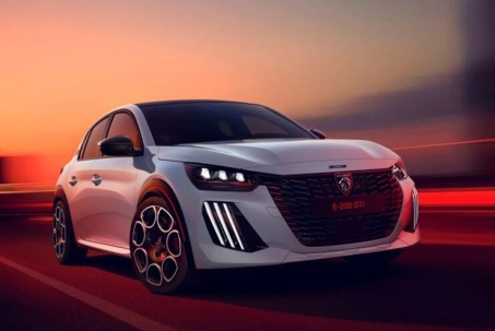 Xe điện Peugeot e-208 GTi lộ diện toàn cầu