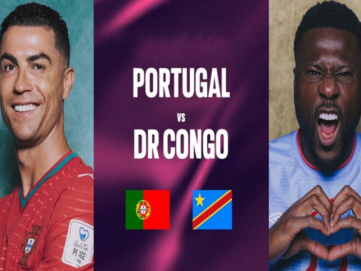 Trực tiếp bóng đá Bồ Đào Nha - CHDC Congo: Ronaldo, Fernandes lĩnh xướng hàng công (World Cup)