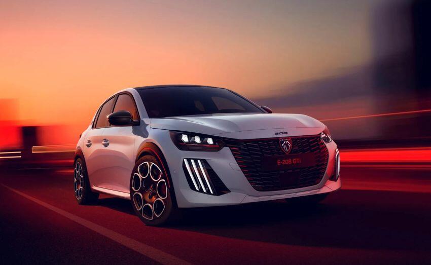 Peugeot vừa giới thiệu e-208 GTi đây là&nbsp;phiên bản hiệu năng cao thuần điện đầu tiên của hãng.
