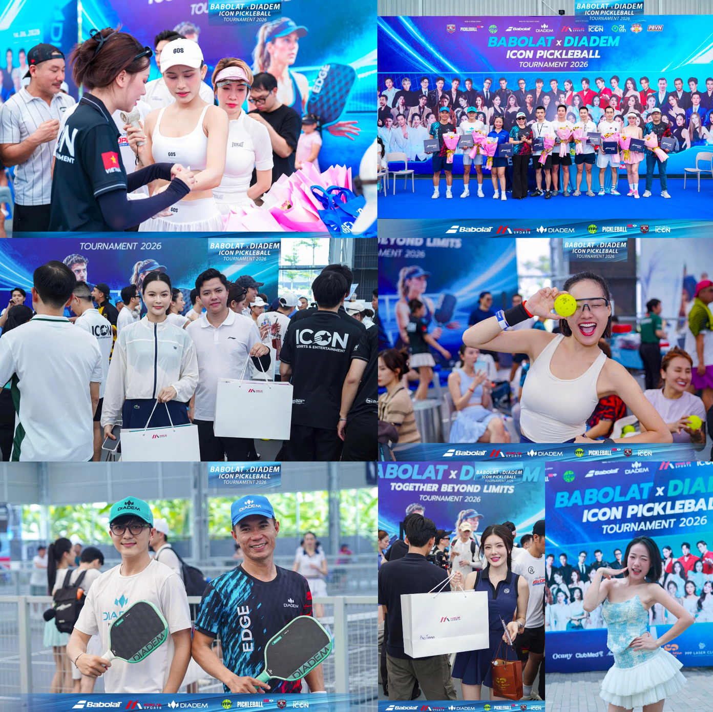 Sân chơi đỉnh cao của các VĐV tennis, pickleball phong trào và nghệ sĩ