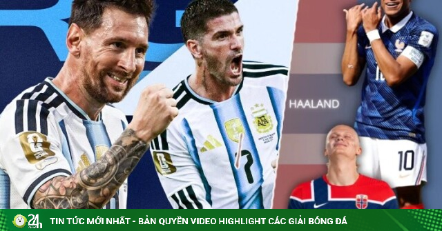 Pháp - Argentina "rửa mặt" cho các ông lớn, Messi làm đảo lộn cán cân vô địch World Cup (Clip 1 phút)