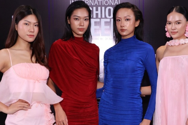 Bộ tứ Vietnam's Next Top Model khoe sắc ở sự kiện