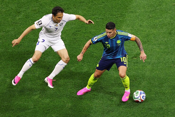 Trực tiếp bóng đá Uzbekistan - Colombia: Đòn "kết liễu" phút 90+9 (World Cup) (Hết giờ) - 3