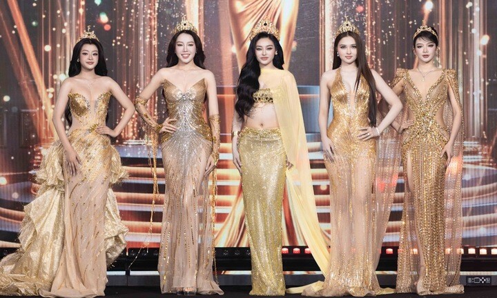 Top 5 Miss Grand Vietnam 2025.