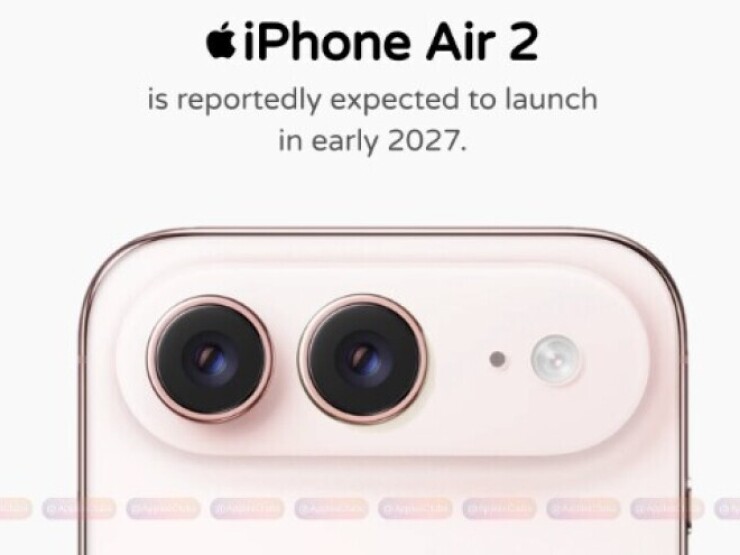iPhone Air 2 sẽ có tới 2 camera sau, xứng đáng được mong chờ
