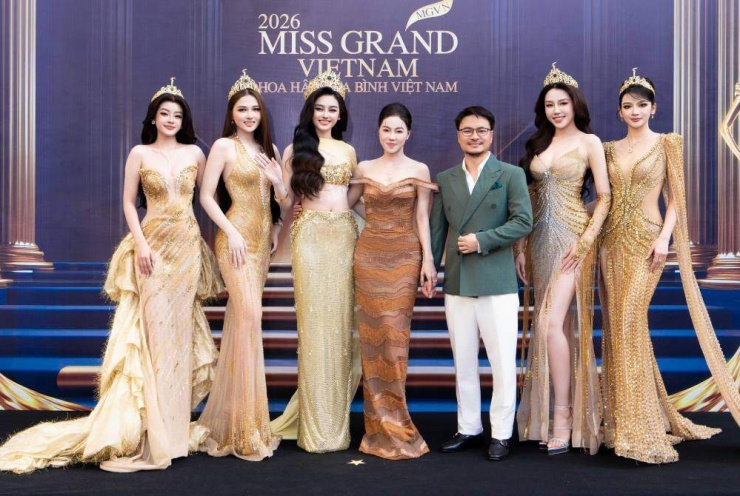 Ý Nhi khoe vòng một trên thảm đỏ Miss Grand Vietnam - 9