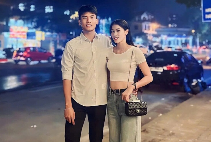 Hoa khôi bóng chuyền Kiều Trinh hạnh phúc bên bạn trai cao 1m92 - 2