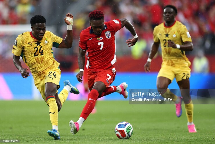Panama gây bất ngờ khi chơi lấn lướt so với Ghana