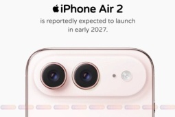 iPhone Air 2 sẽ có tới 2 camera sau, xứng đáng được mong chờ