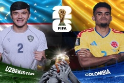 Trực tiếp bóng đá Uzbekistan - Colombia: Thách thức lớn cho  " tân binh "  (World Cup)