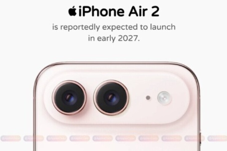 iPhone Air 2 sẽ có tới 2 camera sau, xứng đáng được mong chờ