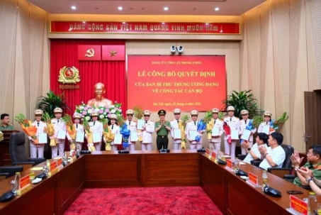 Bộ Công an tổ chức công bố Quyết định của Ban Bí thư Trung ương Đảng về công tác cán bộ