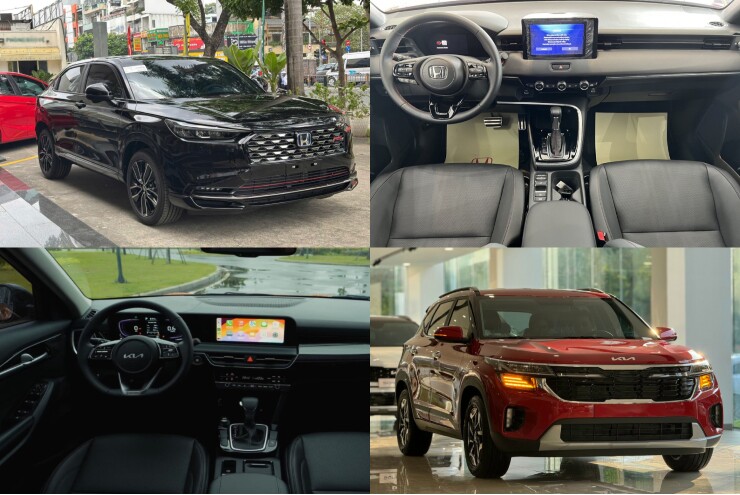 Tầm giá từ 600 triệu đồng, nên chọn Honda HR-V hay Kia Seltos?