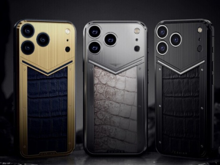 Caviar ra mắt ốp lưng từ tính cho iPhone 17 Pro Max bằng da cá sấu, hóa thạch khủng long