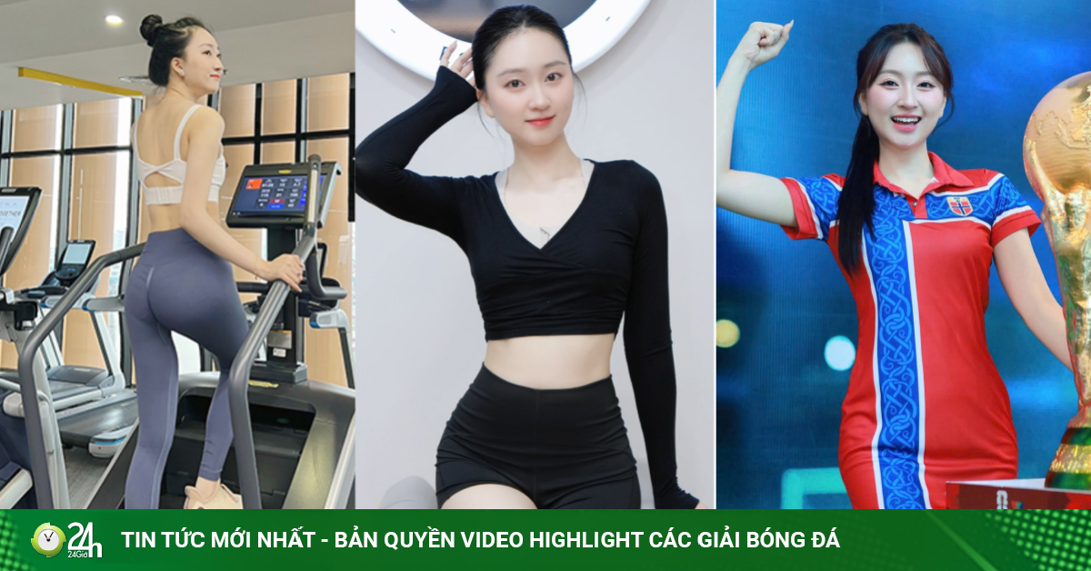 Người đẹp Yoga khoe vòng eo "con kiến" 60cm, hết mình cổ vũ Haaland ở World Cup