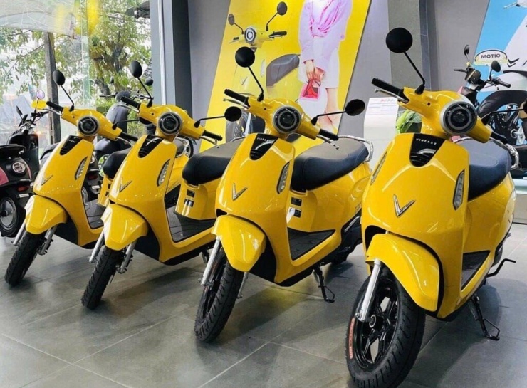 Xe máy điện VinFast Evo Grand Lite. Ảnh: Theo showroom Xe điện Vinh Huế