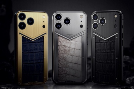 Caviar ra mắt ốp lưng từ tính cho iPhone 17 Pro Max bằng da cá sấu, hóa thạch khủng long