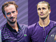 Tứ kết tennis đỉnh cao ATP 500: Zverev & Medvedev tăng tốc, Shelton đấu Fritz nảy lửa