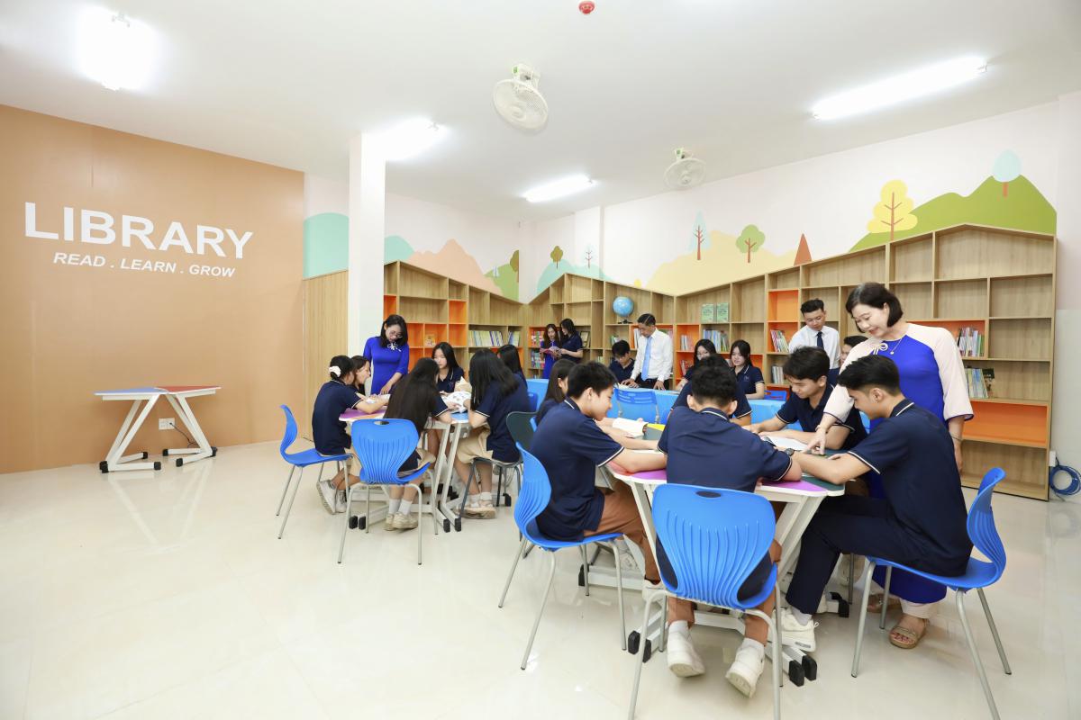 Ngắm không gian học tập hiện đại của Trường liên cấp Trương Định - 5