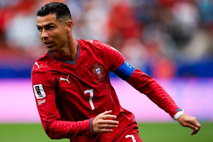 Ronaldo có trận đấu không tốt. Ảnh: @Cristiano